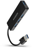 Slim Hub AXAGON HUE-G1A Superspeed USB-A, 4x USB 3.0 - 15cm image number null