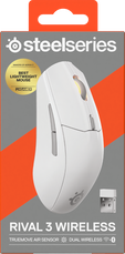Rato Steelseries Rival 3 Wireless/Bluetooth Gen2 Branco image number null