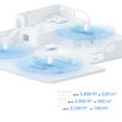 Sistema Mesh TP-Link Deco X10 AX1500 Dual-Band WiFi 6 Gigabit Pack-3 image number null