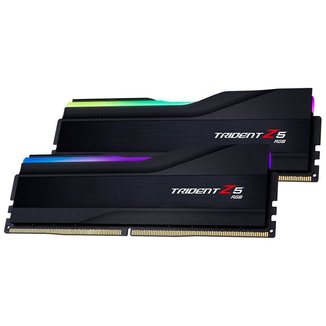 G.Skill Kit 32GB (2 x 16GB) DDR5 7600MHz Trident Z5 RGB CL36 Black - F5-7600J3646G16GX2-TZ5RK image number 2