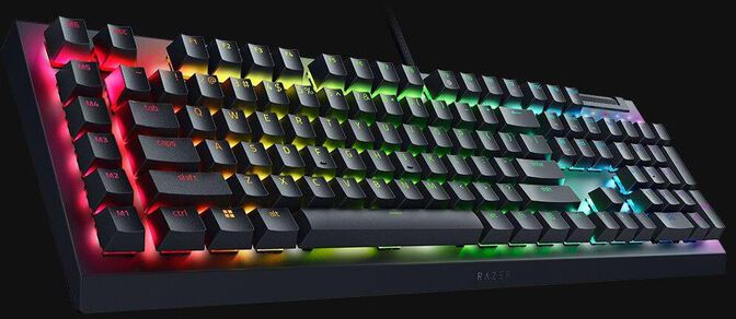 Teclado Razer BlackWidow V4 X RGB Green Switch (US) image number 1