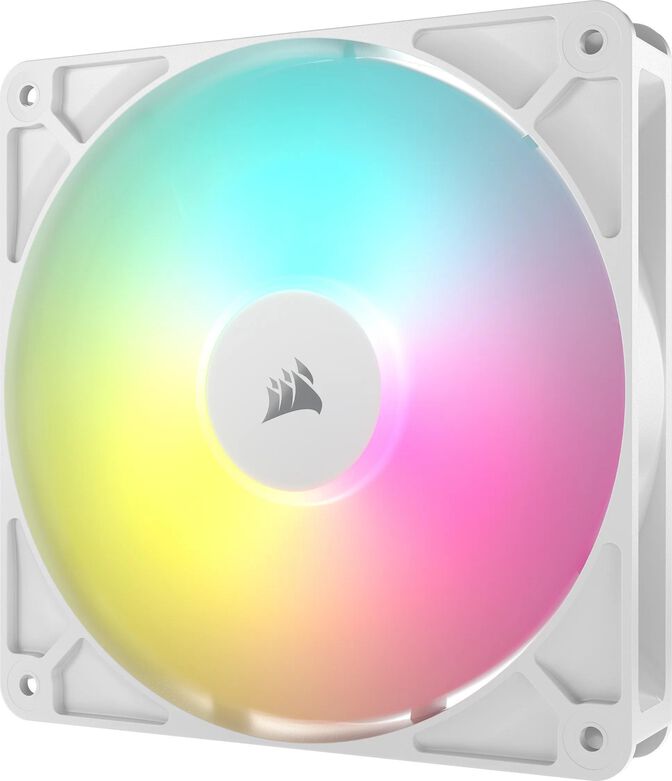 Ventoinha Corsair RS140 ARGB PWM Branca 140mm (Pack 2) image number 2