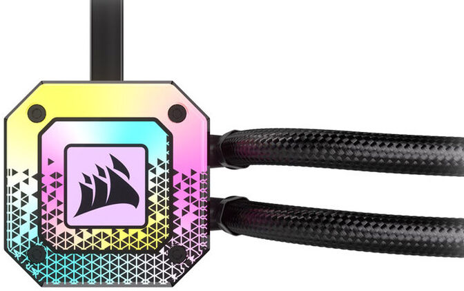 Water Cooler CPU Corsair iCUE H150i ELITE CAPELLIX XT 360mm Preto image number 3