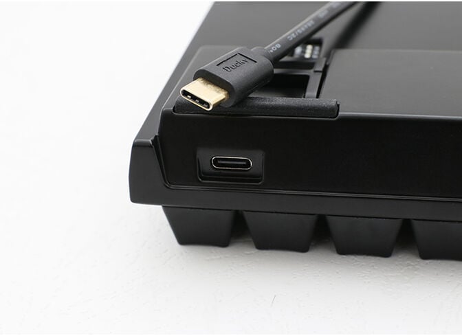 Teclado Mec&aacute;nico Ducky Mecha Pro SF RGB Black MX Red (ES) image number 3