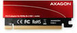 Adaptador PCIe-3.0-x16 AXAGON PCEM2-N, 1x M.2/NVMe/SSD com dissipador passivo image number null