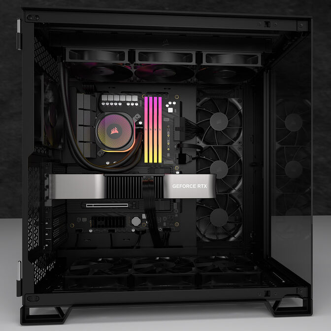 Ventoinha Corsair RS120 PWM Preta 120mm image number 10