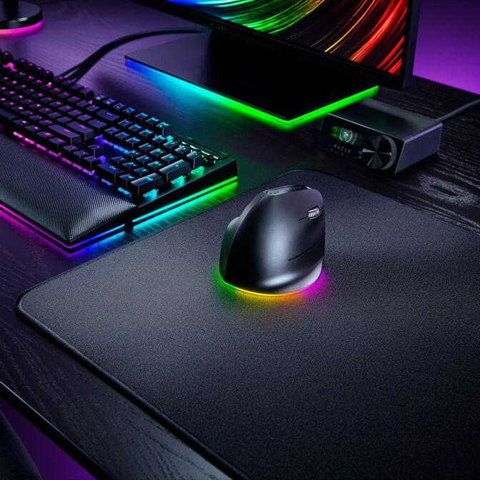 Rato Razer Pro Click V2 Vertical 10000DPI Wireless Preto image number 5