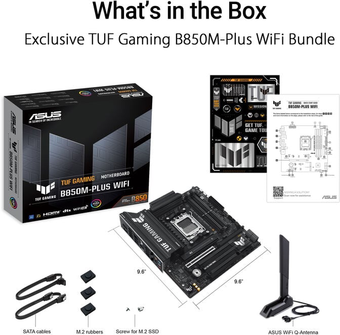 Motherboard Asus TUF B850M-Plus Gaming WiFi image number 2