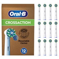 Recargas para Escova de Dentes El&eacute;trica Oral-B Pro CrossAction Pack 12 Unidades Branco