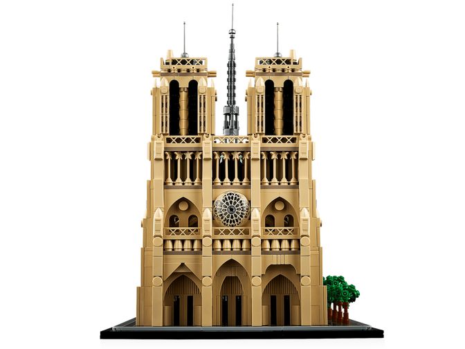 LEGO Architecture: Notre-Dame de Paris, 4383 Pe&ccedil;as (21061) image number 3