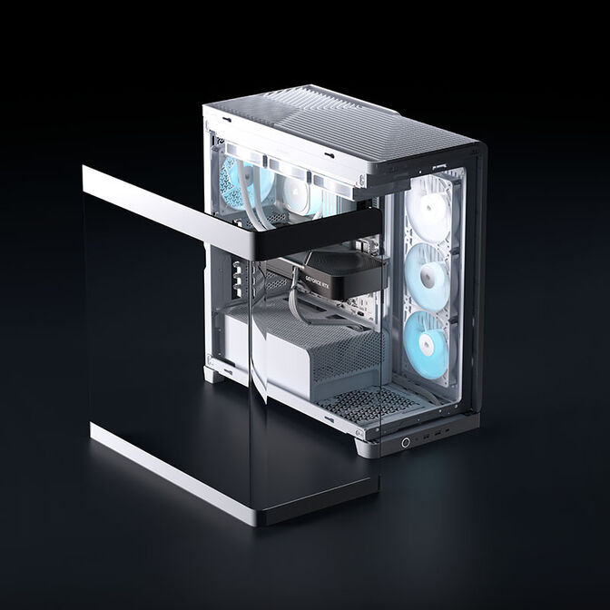 Caixa E-ATX Corsair 4500X RS-R ARGB Branca Vidro Temperado image number 17