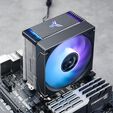 Cooler CPU Jonsbo CR-1000 EVO ARGB Preto 120mm image number null