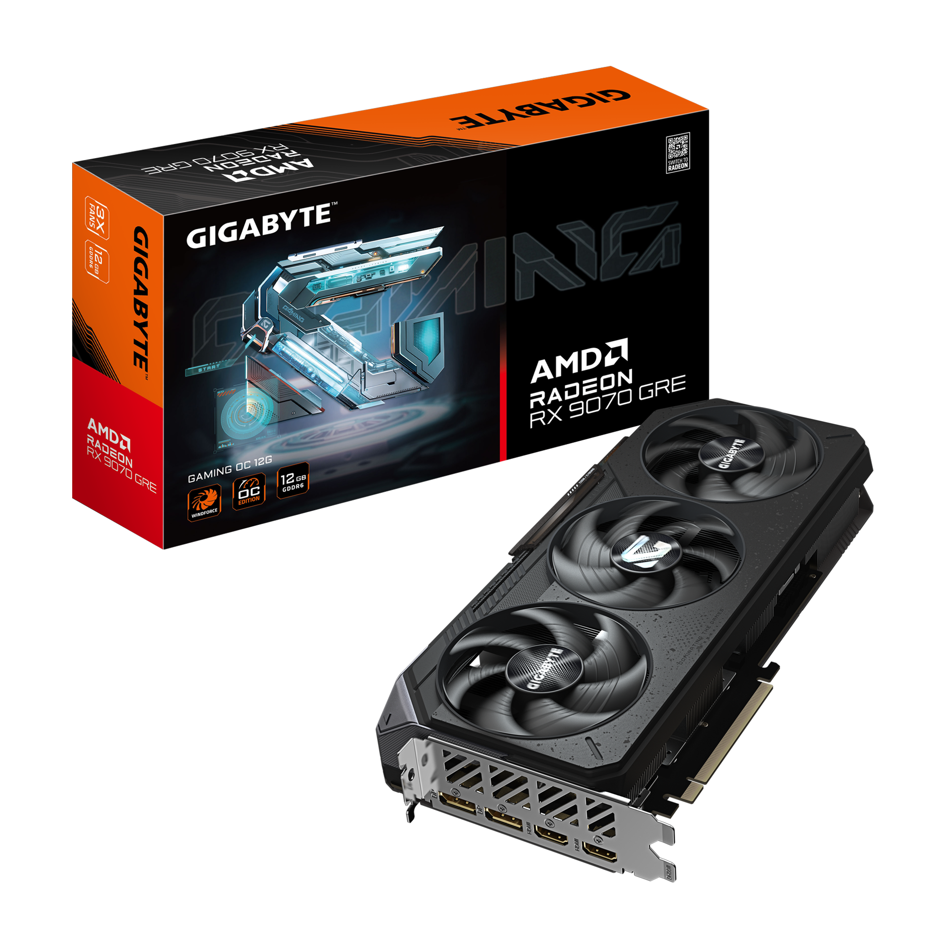 Placa Gráfica Especial AMD Radeon RX 9070 GRE na Globaldata