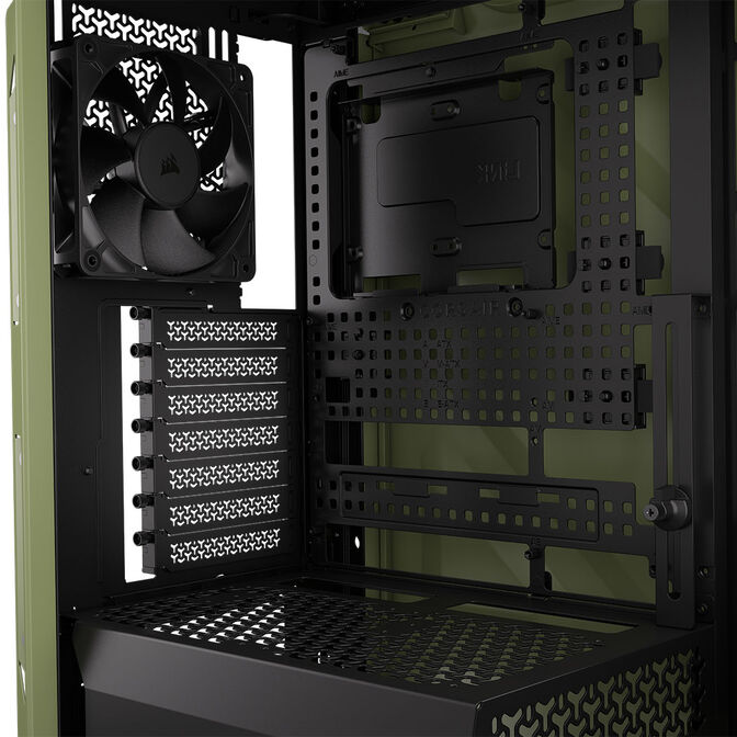 Caixa E-ATX Corsair WARTHOG RS Perfomance Verde Militar Vidro Temperado image number 16