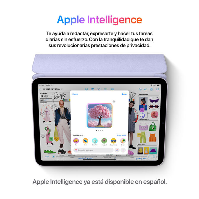 Tablet Apple iPad mini A17 Pro 8.3" Wi-Fi 512GB Cinzento Espa&ccedil;o Liquid Retina image number 3