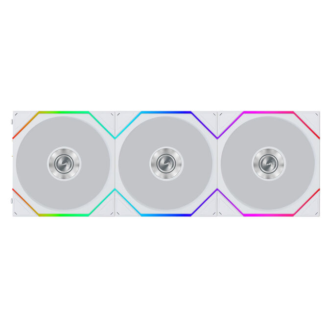 Ventoinha Lian Li UNI FAN TL120 FLEX Wireless Branco 120mm (Pack 3) image number 1