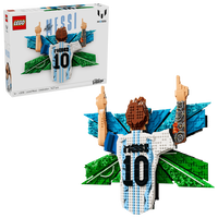 LEGO Editions: Lionel Messi &ndash; Celebra&ccedil;&atilde;o, 1427 Pe&ccedil;as (43018)