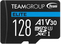 Cart&atilde;o Team Group Elite MicroSDXC A1 UHS-I U3 V30 128GB