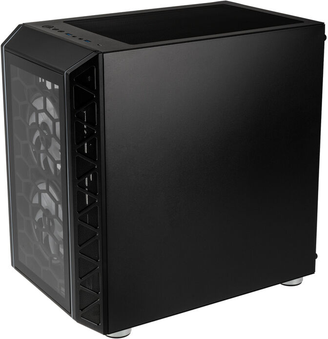 Caixa Micro-ATX Kolink Citadel Glass SE ARGB Vidro Temperado Preto image number 2