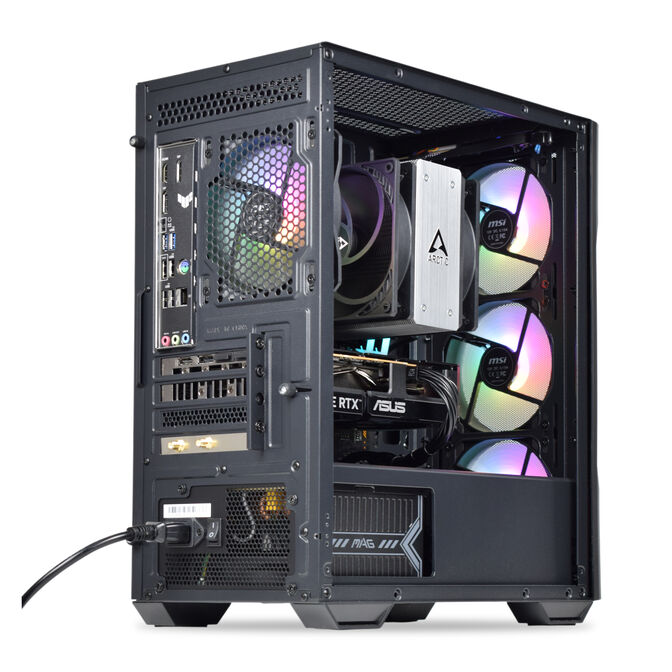 Computador AURA Gamer-PC Ryzen 5 8400F 16GB DDR5 1TB RTX 5060 WiFi W11 image number 2