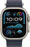 Smartwatch Apple Watch Ultra 2 GPS + Cellular 49mm Tit&acirc;nio Natural c/ Bracelete Ocean Band Azul Navy