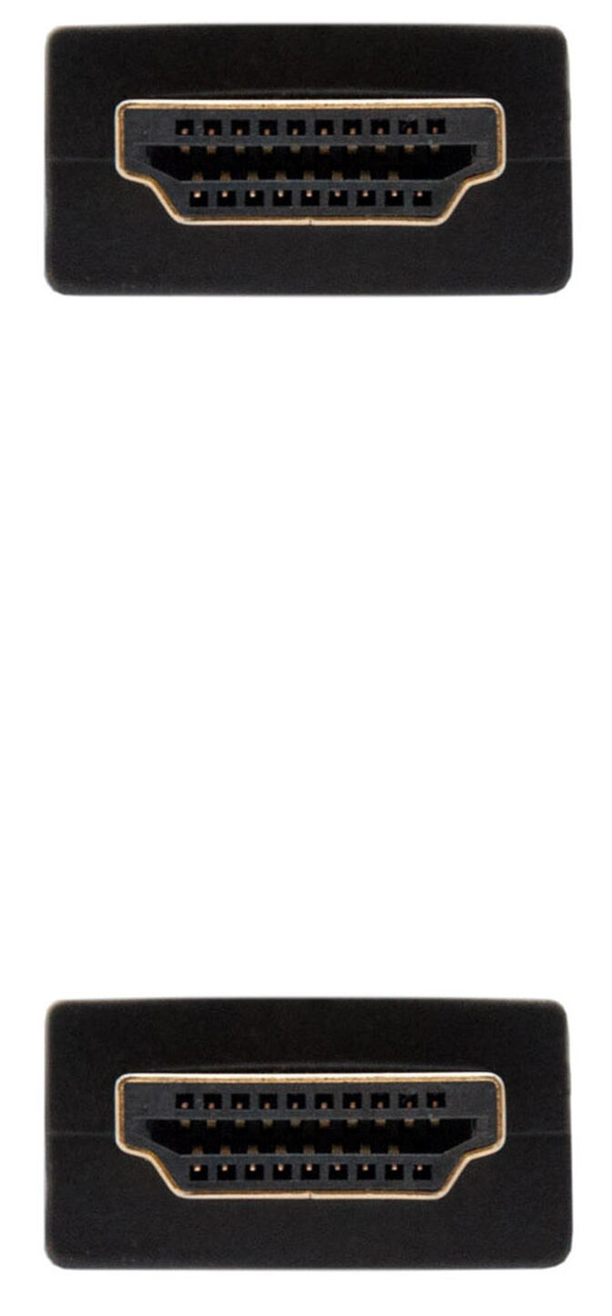 Cabo HDMI V2.0 4K@60Hz 18Gbps Nanocable A M/M 7 M Preto image number 2