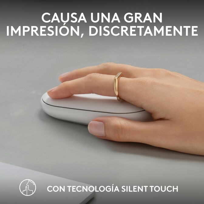 Rato Logitech Pebble 2 M350s Bluetooth Branco image number 14