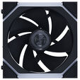 Ventoinha Lian Li UNI FAN SL120 FLEX Wireless Reverse Blade Preto 120mm (Pack 3) image number null