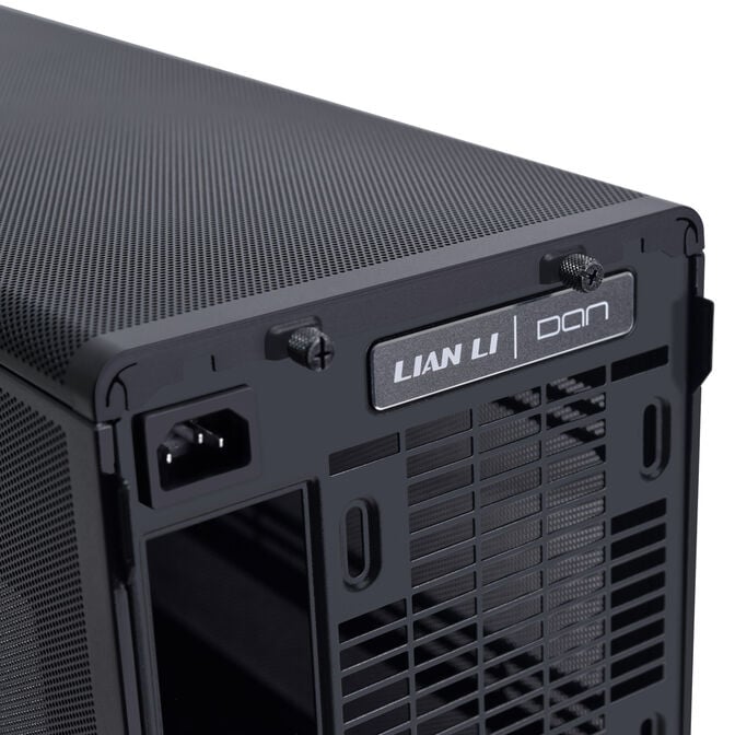 Caixa Micro-ATX Lian Li x Dan Cases A3 Preta Madeira Vidro Temperado image number 4