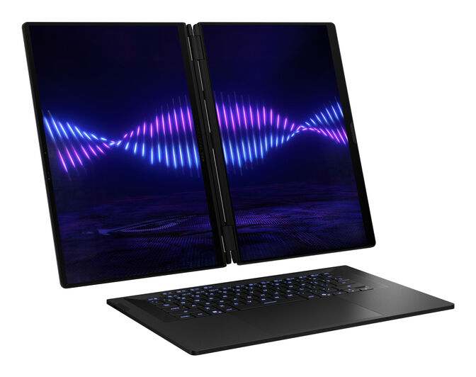 Port&aacute;til ASUS ROG Zephyrus Duo GX651AR 2x16" Ultra 9 386H 32GB DDR5 1TB RTX 5090 OLED 3K Touch 120Hz W11 + Rato + Mochila image number 10