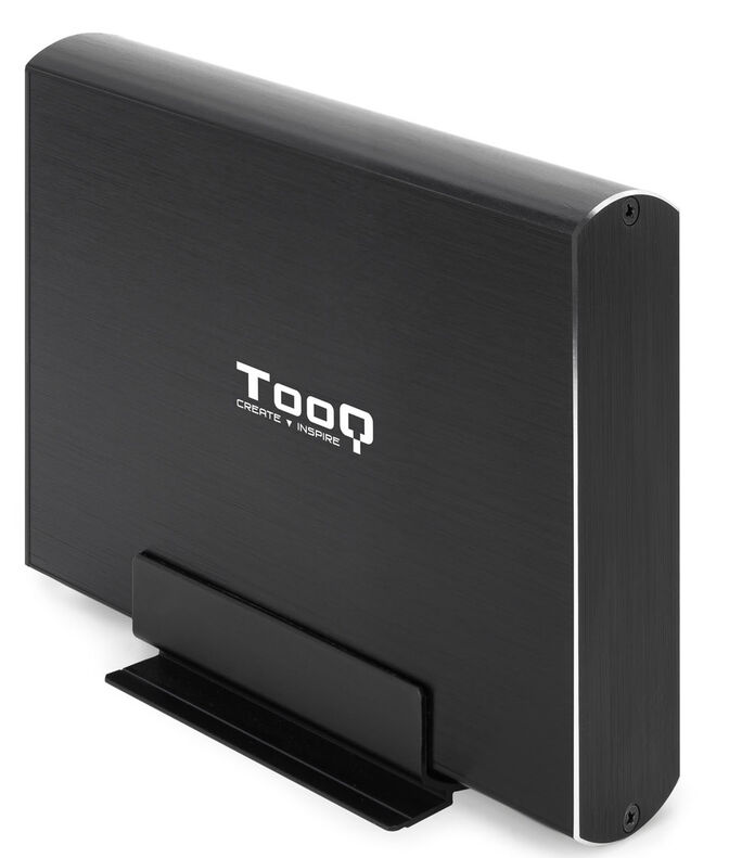 Caixa HDD Tooq 3.5" SATA LED USB 3.0 / 3.1 Preto image number 0