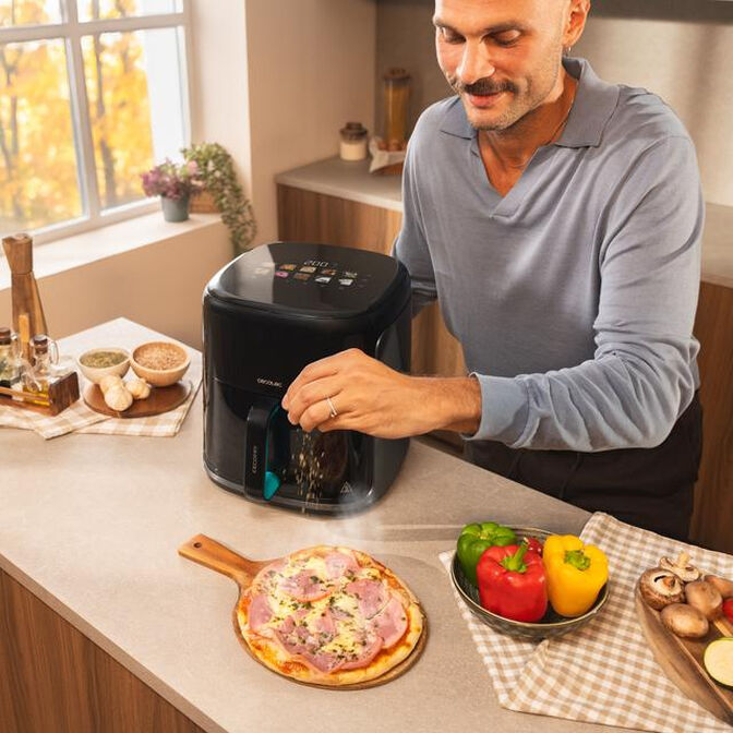 Fritadeira (Sem &Oacute;leo) Cecotec Cecofry Smokin Prime 6500 image number 12