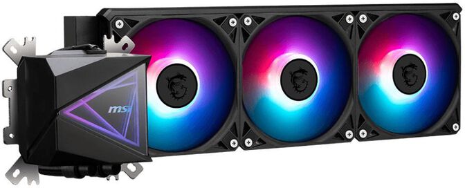 Water Cooler CPU MSI MAG CORELIQUID I360 ARGB Preto image number 1