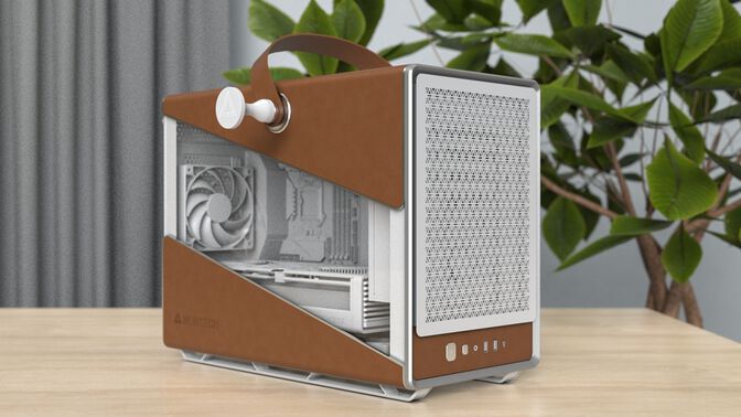 Caixa Micro-ATX Montech Heritage Pro Branco image number 8