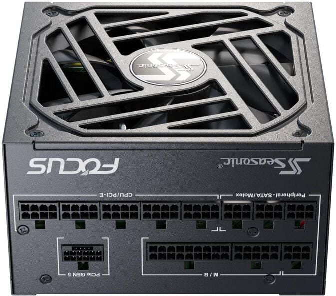 Fonte Modular Seasonic Focus GX-1000W V4 80+ Gold ATX 3.1 image number 3