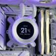 Computador King Mod Gamer-PC Lian Li Ryzen 7 9850X3D 64GB DDR5 2TB RTX 5080 WiFi W11 - White Edition image number null