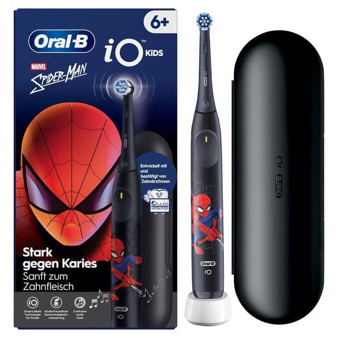 Escova de Dentes El&eacute;trica Oral-B iO Kids 6+ Spiderman image number 0