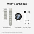 Smartwatch Samsung Galaxy Watch 7 44mm BT Prateado image number null