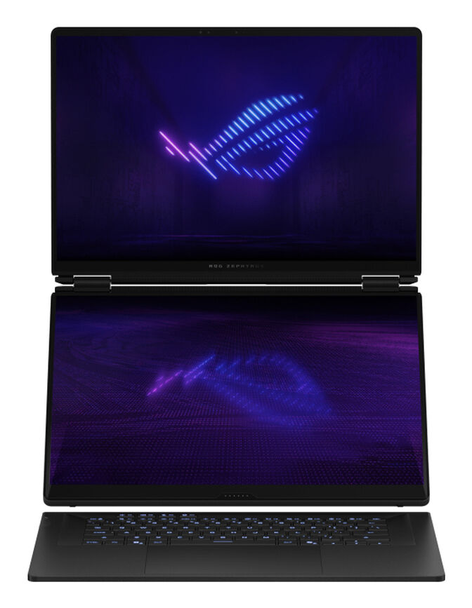 Port&aacute;til ASUS ROG Zephyrus Duo GX651AR 2x16" Ultra 9 386H 32GB DDR5 1TB RTX 5090 OLED 3K Touch 120Hz W11 + Rato + Mochila image number 6
