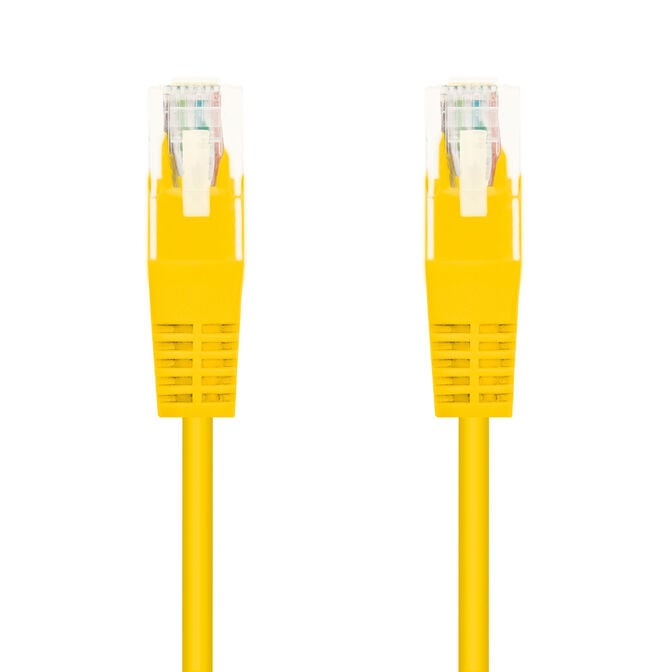 Cabo de Rede Nanocable RJ45 CAT.6 UTP AWG24 3 M Amarelo image number 1