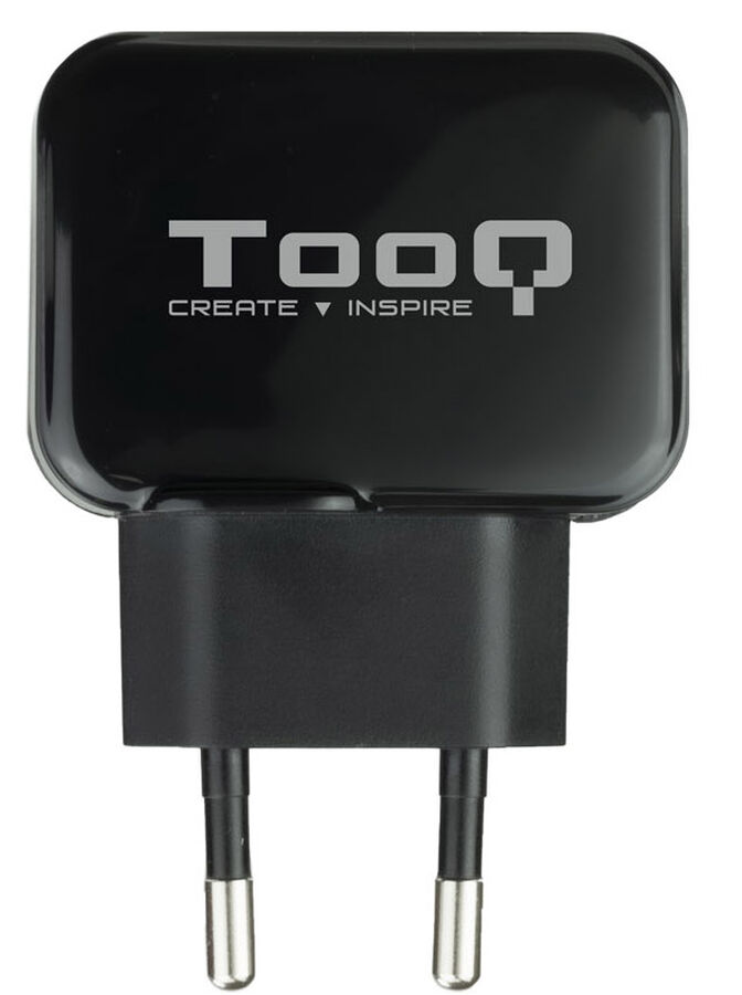 Carregador Tooq  USB 5V 2.4A Preto image number 2