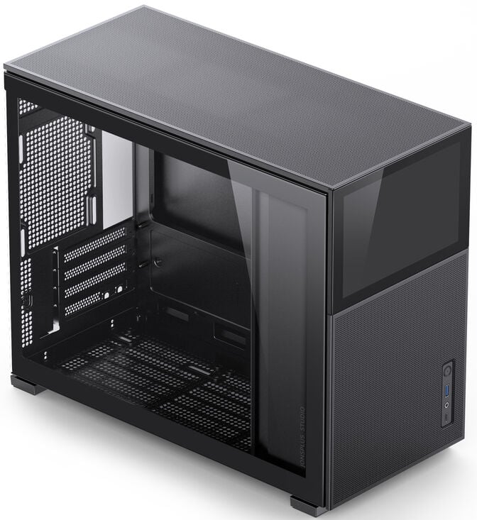 Caixa Micro-ATX Jonsbo D31 MESH com Visor Vidro Temperado Preto image number 3