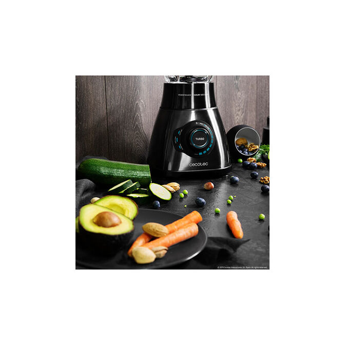 Liquidificadora Cecotec Power Black Titanium Smart 1.8L 1800W image number 6