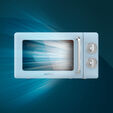Micro-ondas Cecotec ProClean 3110 Retro Blue 700W 20L image number null