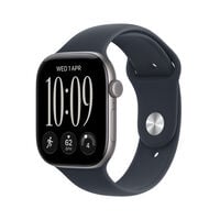 Smartwatch Apple Watch Series 12 GPS 42mm Space Grey Aluminium Case with Navy Blue Sport Band - S/M