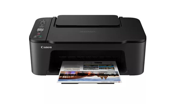Impressora Multifun&ccedil;&otilde;es a Jato de Tinta Canon PIXMA TS3450 WiFi Preto image number 4