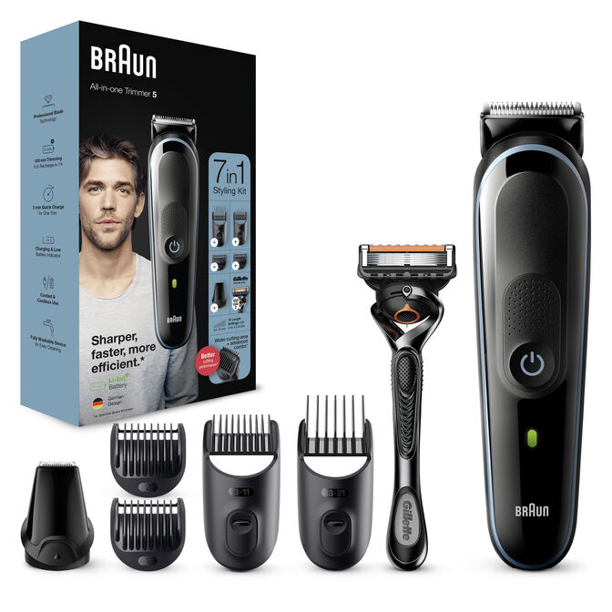 Barbeiro Braun MGK5345 7 em 1 image number 4