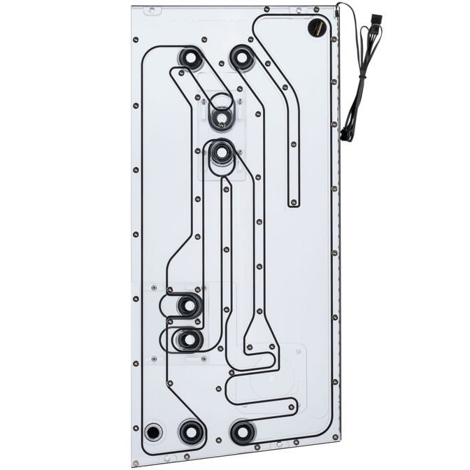 Phanteks Glacier EZ-Fit DIS-NV5 Distro Plate 16mm EZ-Fit Preto para Phanteks NV5 image number 3