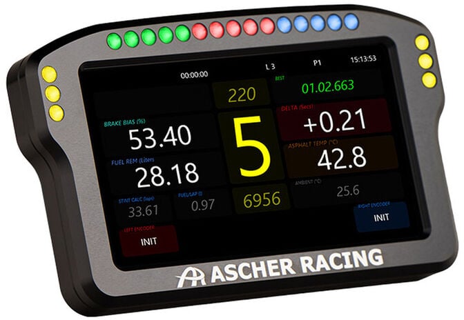 Dashboard 5" Ascher Racing image number 2