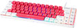 Teclado Mec&acirc;nico GAMIAC TKL RGB69G SF Kailh Red Branco/Rosa (ES) image number null